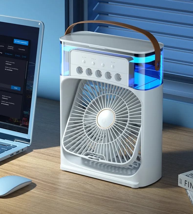 Cooling Fan With Ice