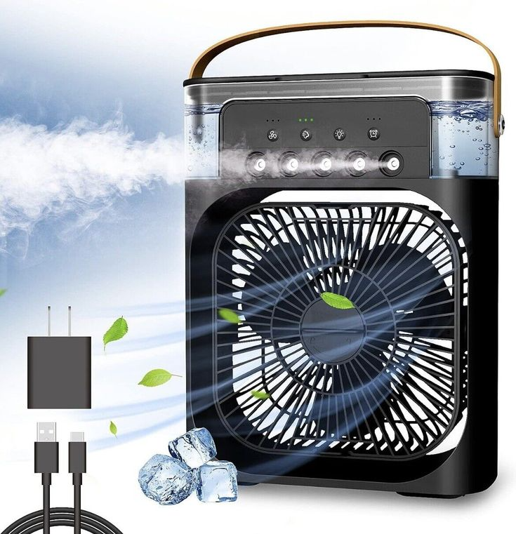 Cooling Fan With Ice
