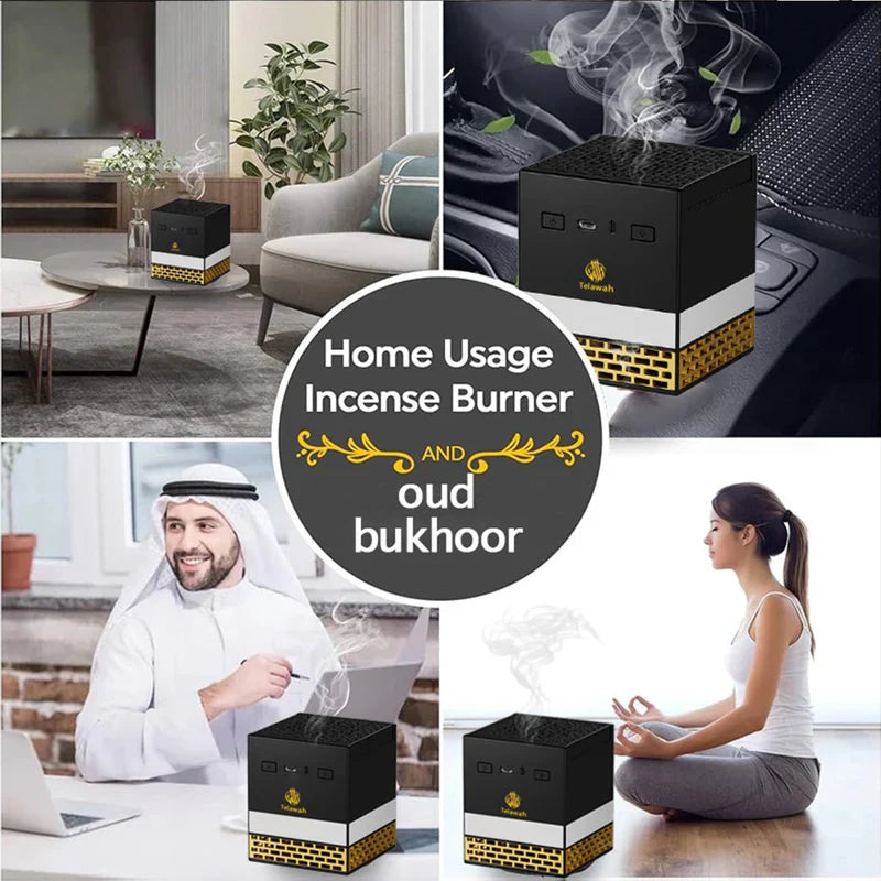 Telawah – Portable Electric Incense Bakhoor Burner