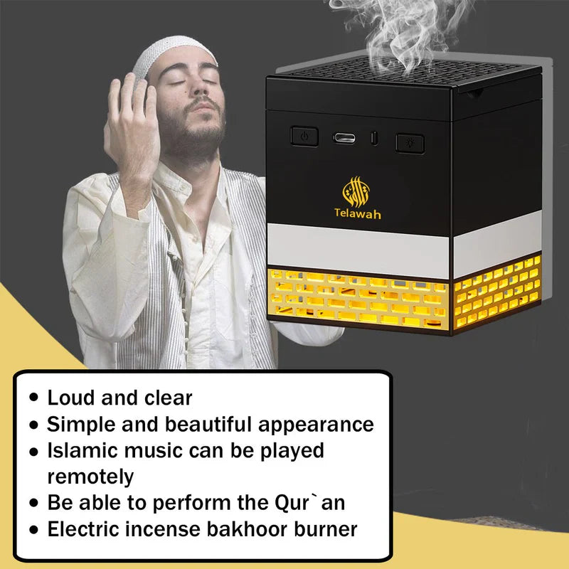 Telawah – Portable Electric Incense Bakhoor Burner